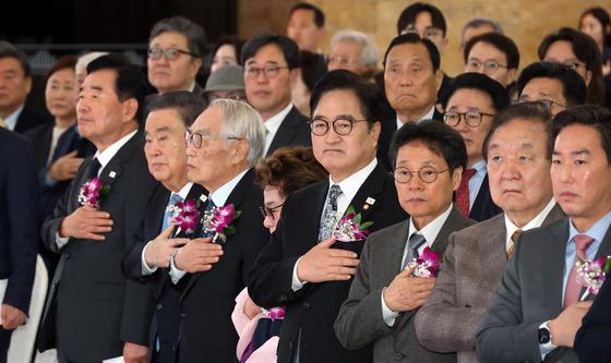 임시의정원 개원 107주년 기념식