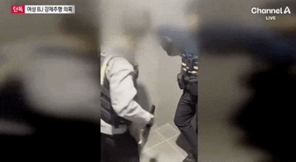 여성 BJ 추행 남성, 걸그룹 멤버 오빠?…남의 집 주차장서 애정 행각[주간HIT영상]