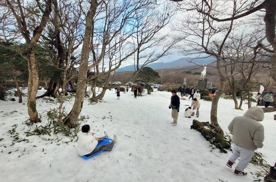 제주도 산지 대설주의보…21일까지 최대 15㎝ 