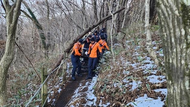 성탄절 제주 한라산·오름서 등산객 부상 잇따라