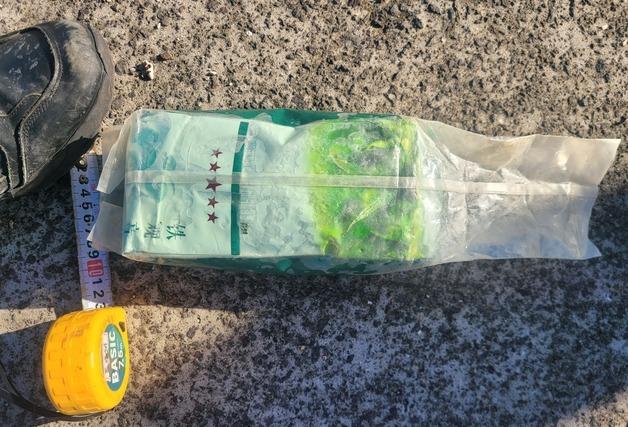 제주 해안가서 또 우롱차 봉지…아홉번째 마약류 의심 물체