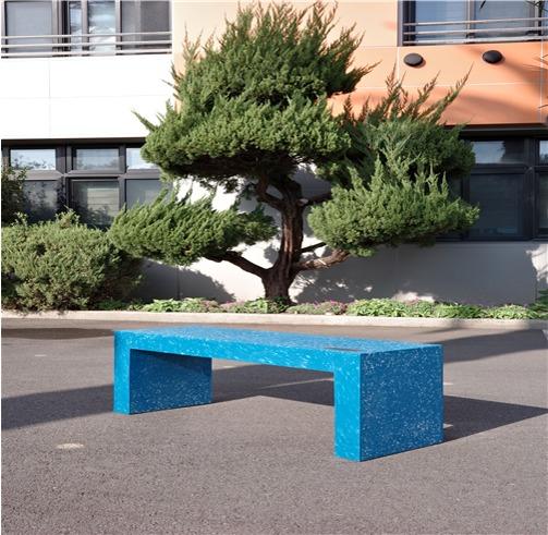 제주사대부중, 전교생 모은 플라스틱 병뚜껑 2만개로 '벤치' 제작