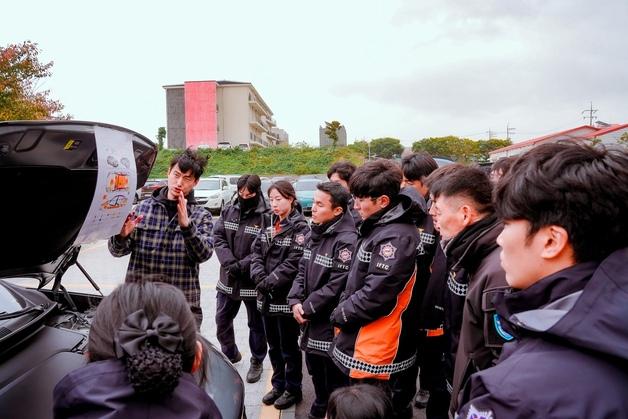 제주소방, 전기차 17대 활용 리튬배터리 화재 대응 역량 강화