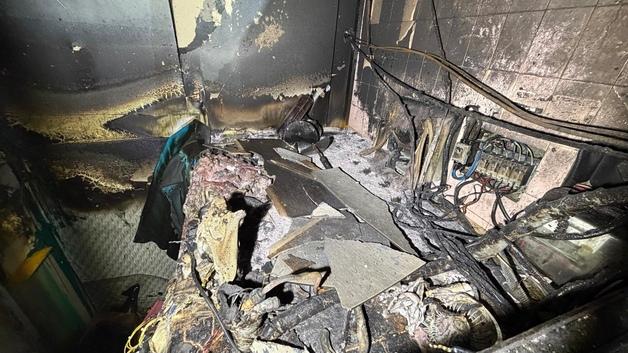 제주시 동문시장 음식점서 한밤중 '펑'…10분 만에 완전 진화