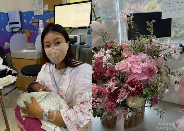 '이혼 후 출산' 이시영, 2주 5000만원 초호화 조리원서 선물 인증 "잘 키울 것"