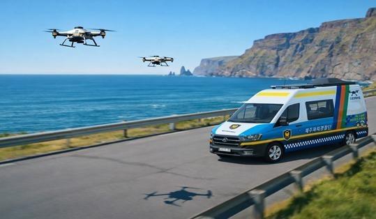 인공지능 치안 드론, 제주 상공에 뜬다