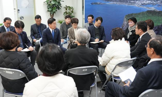 오영훈 제주지사 "평화인권헌장, 갈등 최소화 신중히 숙고"