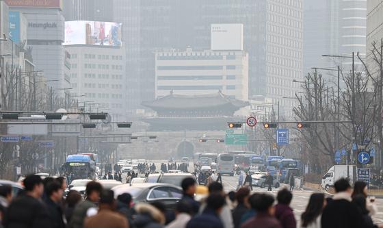 강추위 가고 찾아온 미세먼지