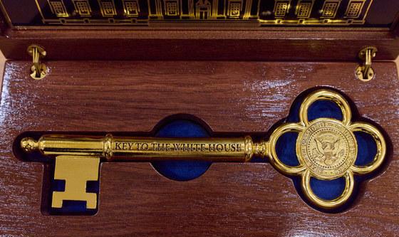 백악관 황금열쇠 공개