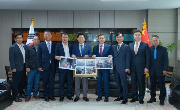 제주 침수선적 구한 중국해경…오영훈 지사 "한중 우호관계 상징적 사례"