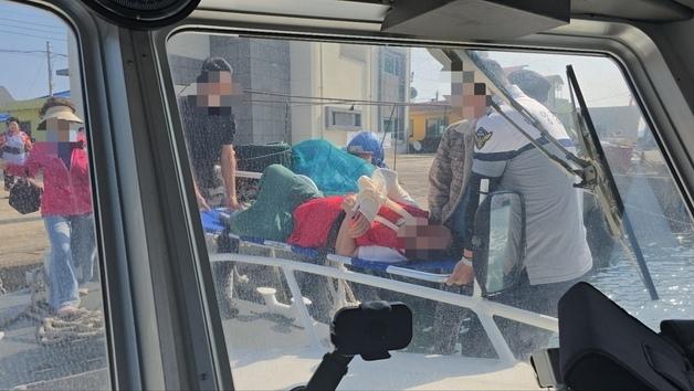 소방 없는 제주 비양도서 전담의용소방대 활약…응급환자 이송