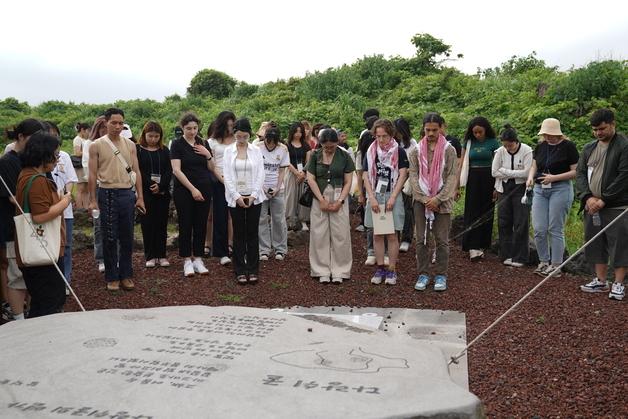 20개국 대학생 제주4·3 평화캠프…"4·3 세계화 계기될 것"