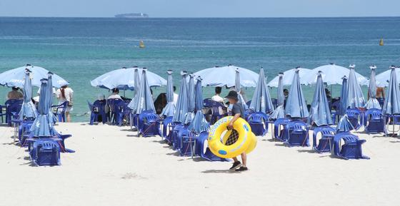 내달 24일 제주 해수욕장 12곳 개장…파라솔 2만원·평상 3만원 '동결'