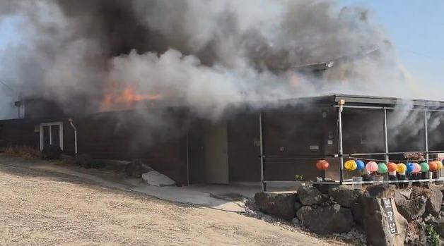 제주 사찰서 화재, 50분 만에 완진…인명피해 없어