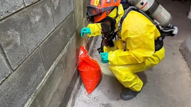 제주서 황산 누출 사고…"약 10L 쏟아져 바닥에 굳은 상태"
