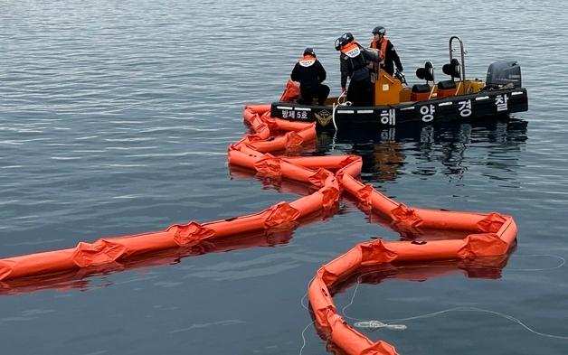 지난해 제주 해상 오염물질 유출 91% 감소…"유류 이적 등 적극 대응"