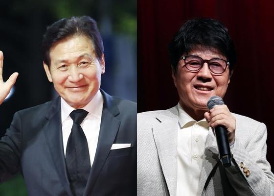 안성기와 조용필 '60년 짝꿍'…중학교 같은 반, 하굣길도 함께 했다