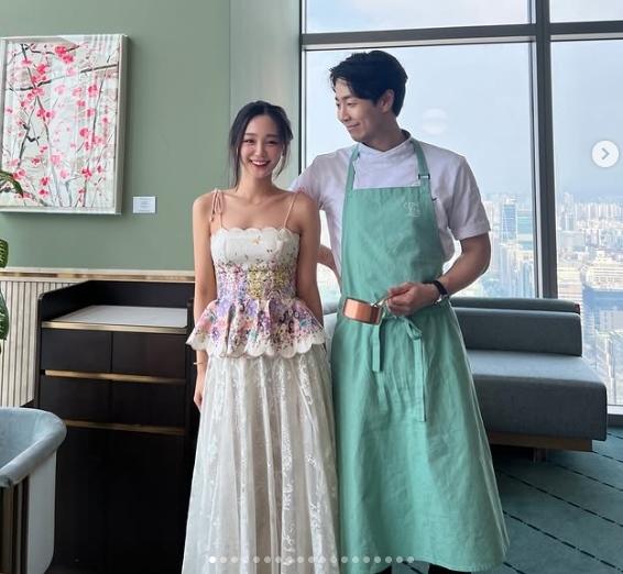 대림家 4세 이주영, 손종원 셰프와 무슨 사이?…투샷 올리며 "제일 맛있어"