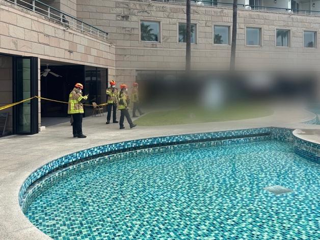 '59명 병원행' 제주 호텔 소독약 사고…염소가스 기준 50배 초과(종합2보)