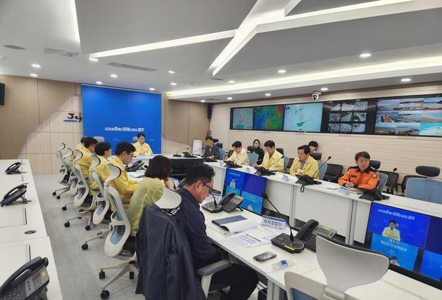 태풍 '참피' 북상에 제주 최대 150㎜ 비…제주도, 대책회의 