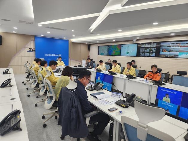 태풍 '참피' 북상에 제주 최대 150㎜ 비…제주도, 대책회의 