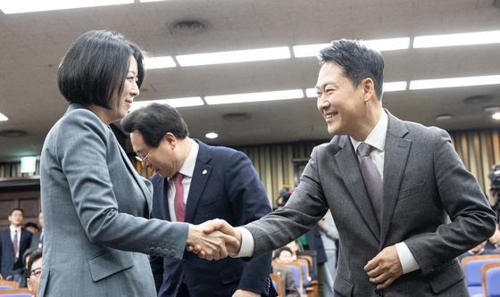 장동혁·배현진 '손은 잡았지만'