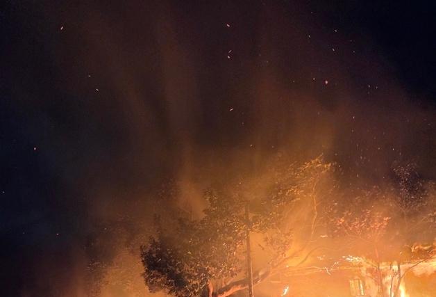 서귀포 하효동 게이트볼장 인근 화재…"인명피해 없어"