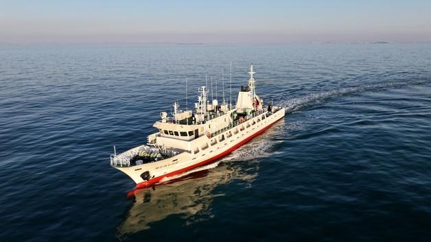 최대속력 시속 37㎞…제주도 새 어업지도선 '제주해누리호' 취항