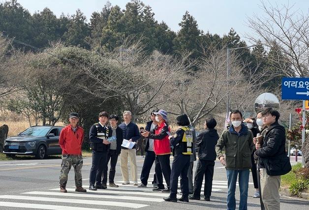 제주자치경찰 "교통단속 장소 선정 과정에 주민 참여"