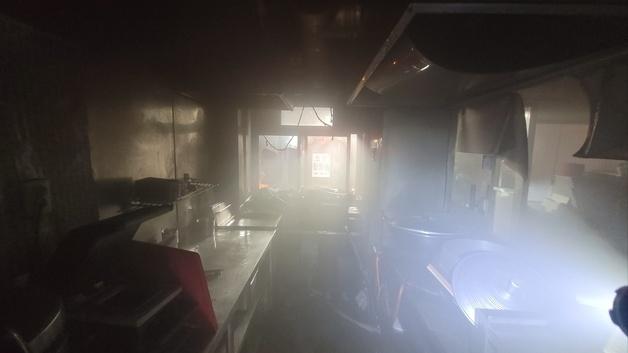 제주 이도이동 분식점 화재…"인명피해 없어"