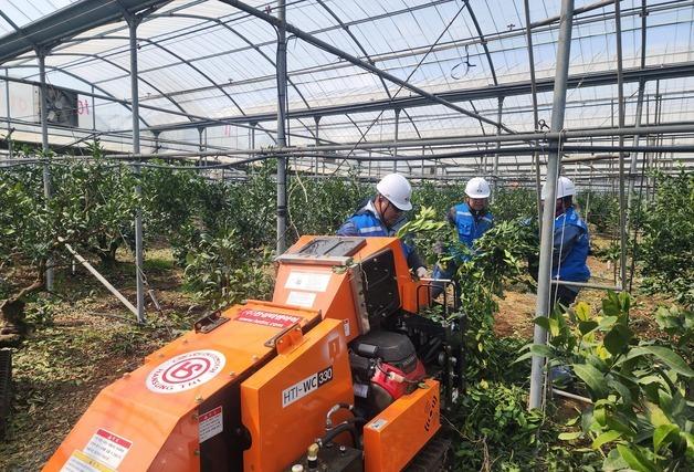 제주농업기술원 "파쇄기·전동가위 사용 주의하세요"