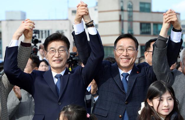 민주당 제주지사 경선 '현역 의원' 위성곤·문대림 결선 진검승부