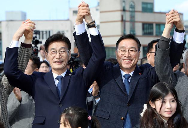 민주당 제주지사 경선 '현역 의원' 위성곤·문대림 결선 진검승부