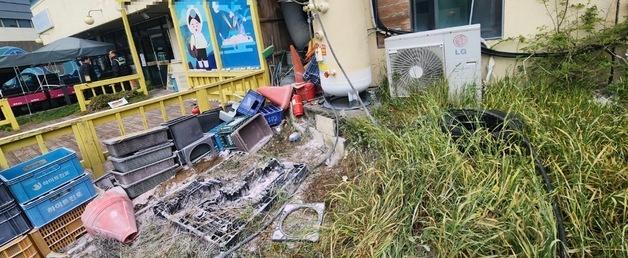 제주 한 식당서 가스 누출 폭발…3명 중경상