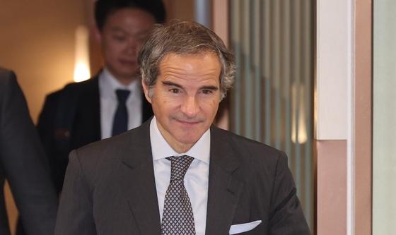 방한한 라파엘 그로시 IAEA 사무총장