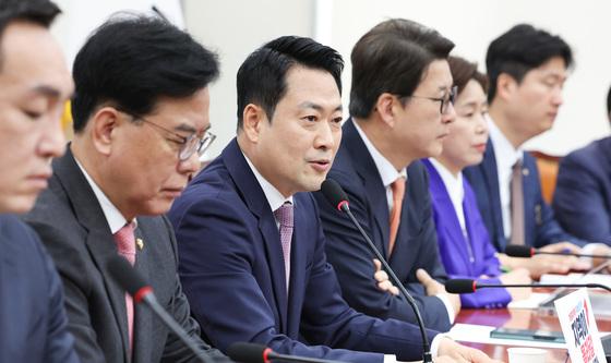 최고위 발언하는 장동혁