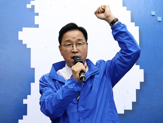 위성곤 민주 제주도지사 후보 "3000억 추경으로 민생경제 회복"