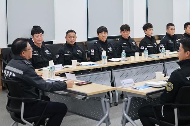 해경청장 직무대행, 제주서 수중레저 안전관리 업무 점검