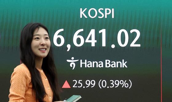 코스피, 이틀 연속 최고치 행진