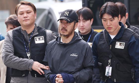 의정부 지검 송치되는 '마약왕' 박왕열