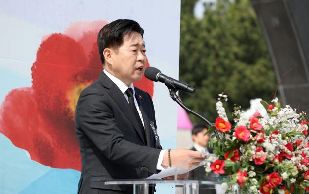 오영훈 제주지사 "4·3 진실 왜곡·훼손 시도, 결코 용납 않겠다"