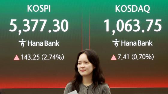 코스피, 상승 마감