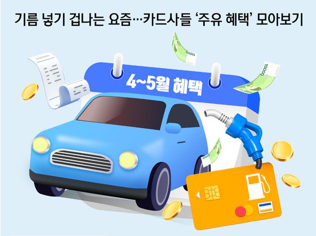 기름 넣기 겁나는 요즘…카드사들 '주유 혜택' 모아보기