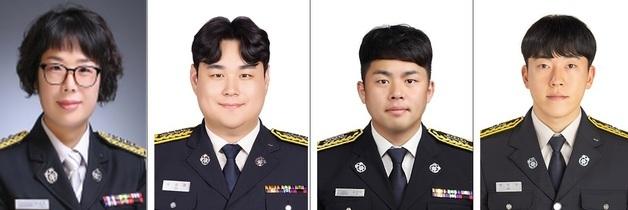 제주 구급대원 4명 '119 마스터세이브' 선정