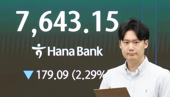 코스피 하락 마감