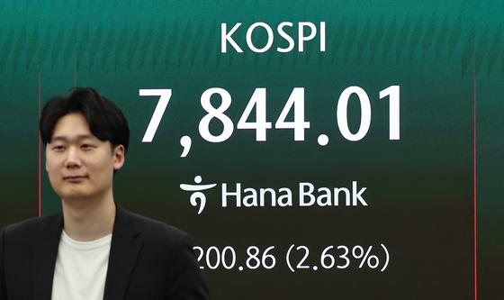 코스피, 2%대 상승하며 최고가 마감