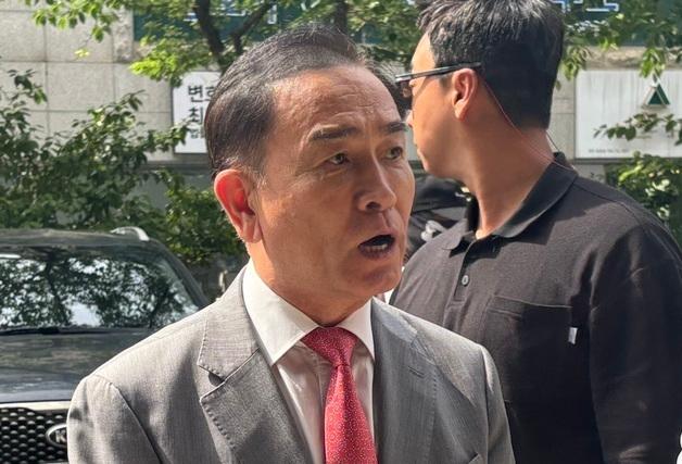 법정 선 태영호 전 의원 "4·3발언 왜 명예훼손인지 이해되지 않는다"
