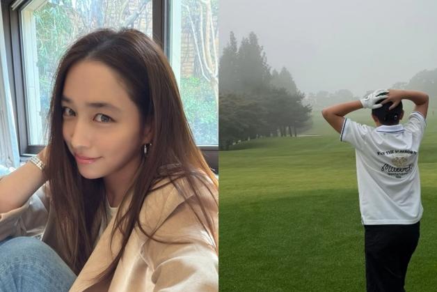 이병헌♥이민정 아들, 농구 이어 골프까지…"길다 길어" 훌쩍 큰 근황