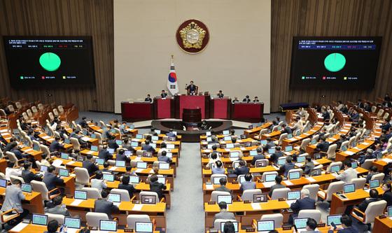 선관위 특검법 국회 본회의 통과