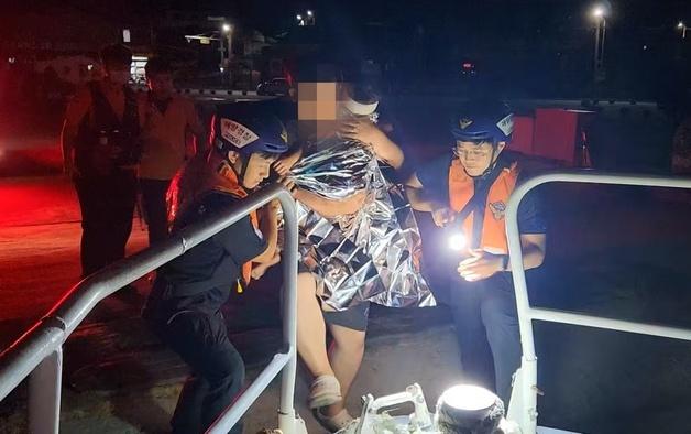 서귀포해경, 우도에서 머리 다친 3세 남아 긴급 이송